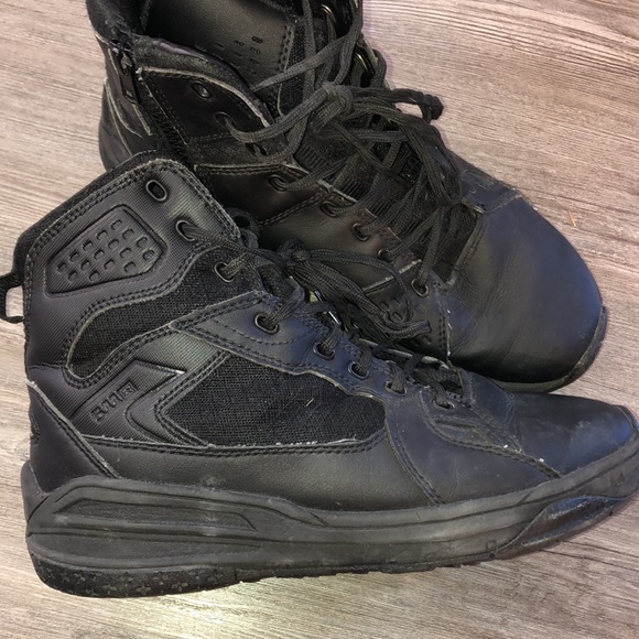 511 uniform boots black size 9.5 leather main image 7